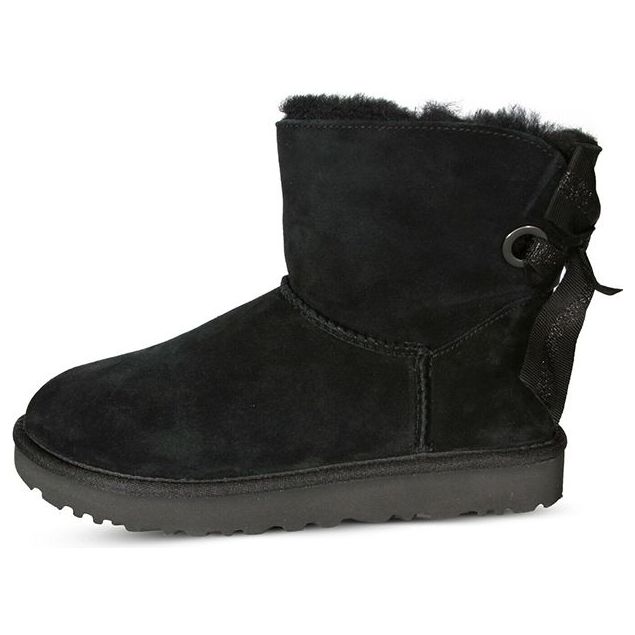 Кецове и обувки UGG Mini Bailey Bow Boots Черно | 1100212-BLK