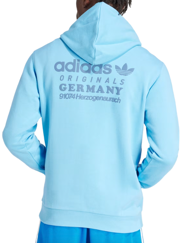 Суитчър adidas Originals GRF HOODIE Синьо | is3317, 1
