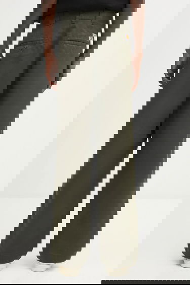 Панталони Carhartt WIP Wide-Leg Craft Pants Зелено | I035652.6302, 2