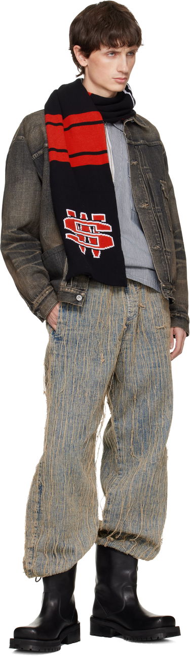 Шал 032C One Dollar Bill Scarf Червено | F25-UAK-3321-000, 2