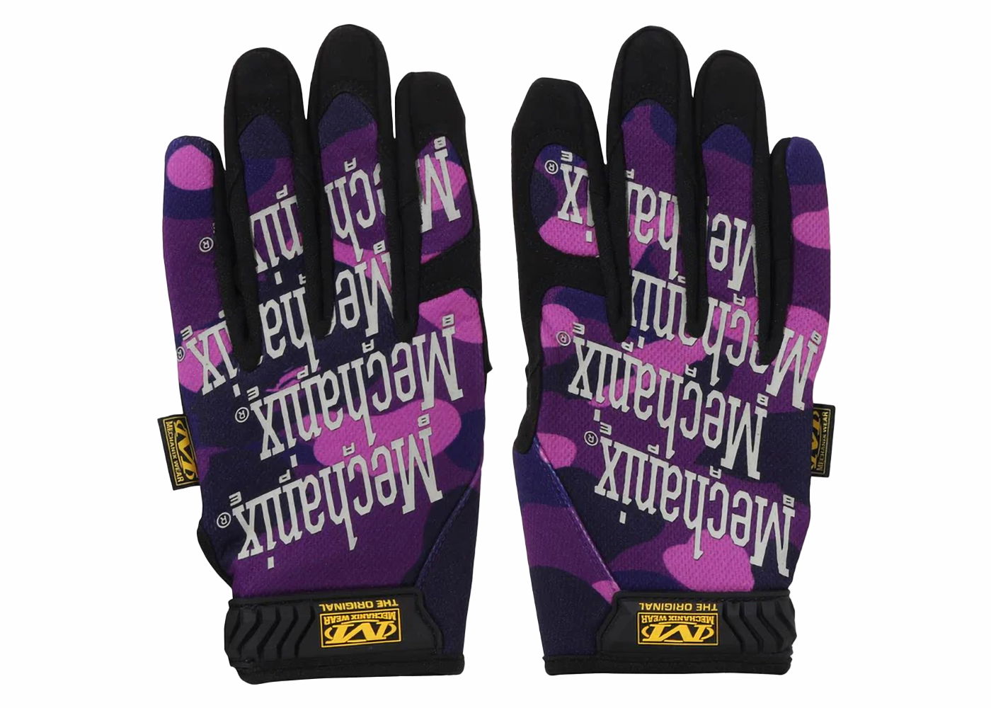 Ръкавици BAPE BAPE Color Camo Mechanix Wear Gloves Purple Лилаво | 1J73-182-911, 0