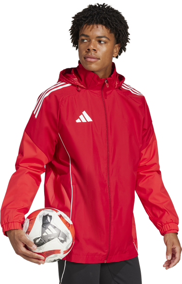 Ветровка adidas Originals adidas TIRO25C All-Weather Hooded Jacket Червено | ji6503, 3
