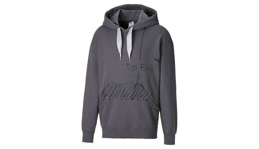 Суитчър Puma Michael Lau x 2Big Graphic Hoodie Сиво | 530356_60