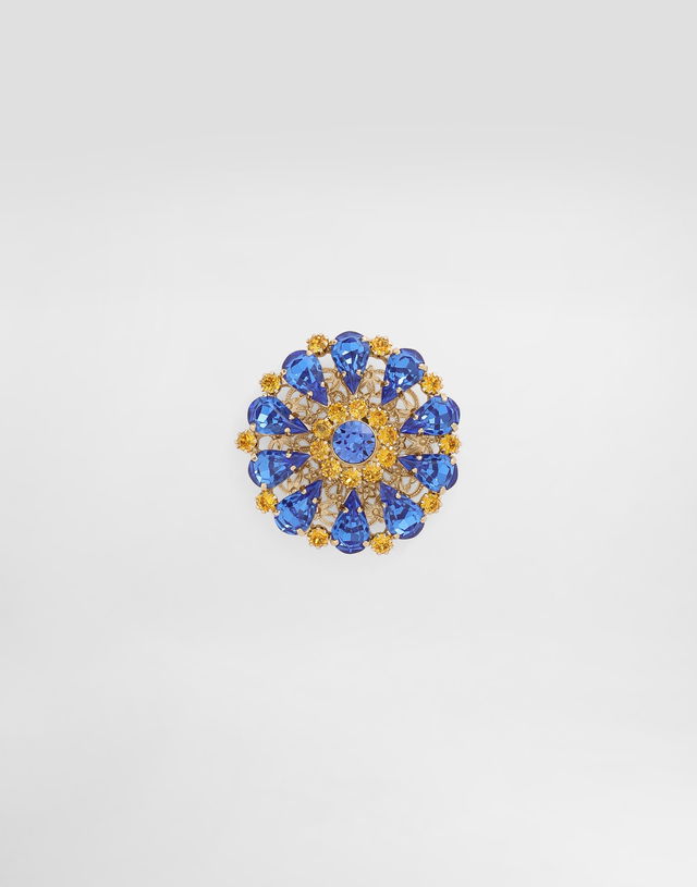 Dolce & Gabbana Rhinestone Brooch