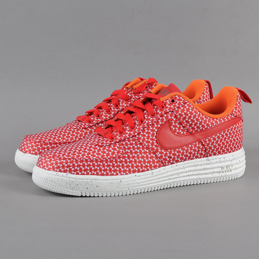 Кецове и обувки Nike Lunar Force 1 Undefeated SP Червено | 652805-660, 1