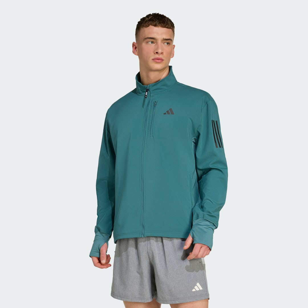 Яке adidas Performance Own The Run Winterized Jacket Зелено | JW9647, 0