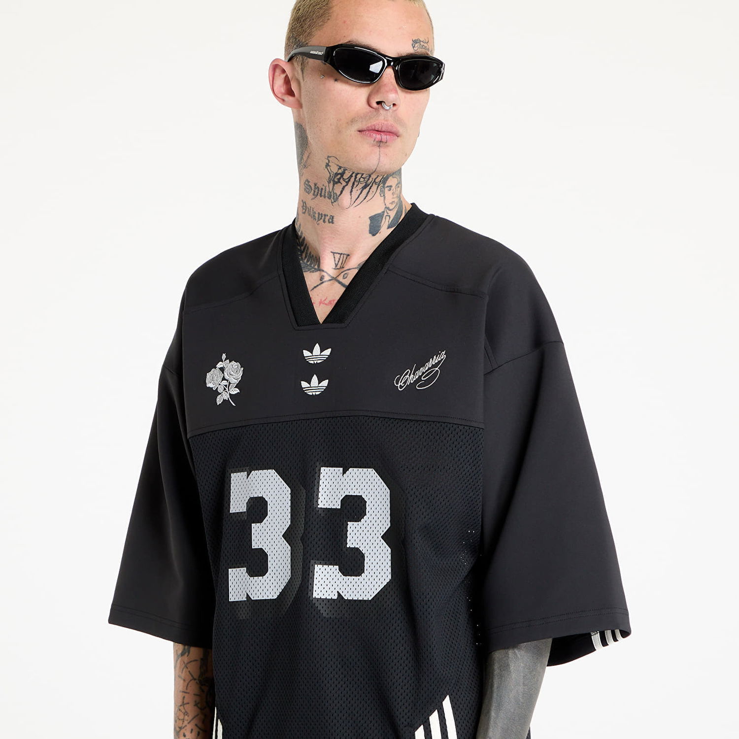 Фланелка adidas Originals Football Jersey Черно | JV6421, 1