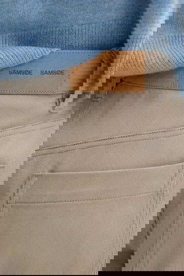 Къси панталони Samsoe Samsoe Samsoe Samsoe SAHARP High Waist Shorts Бежово | F25200114, 3