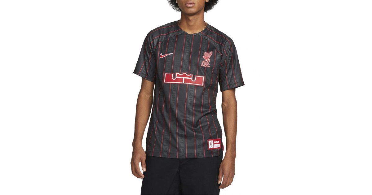 Фланелка Nike LeBron x Liverpool FC Stadium Jersey Черно | fd0627-061, 1