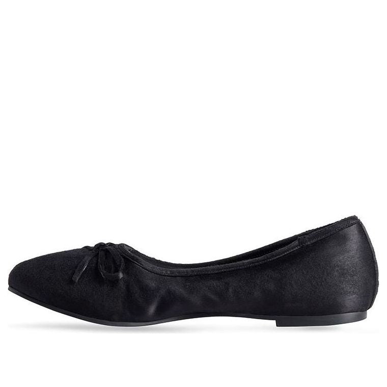Кецове и обувки Balenciaga Leopold Ballerina Flats Черно | 742359W2H821000