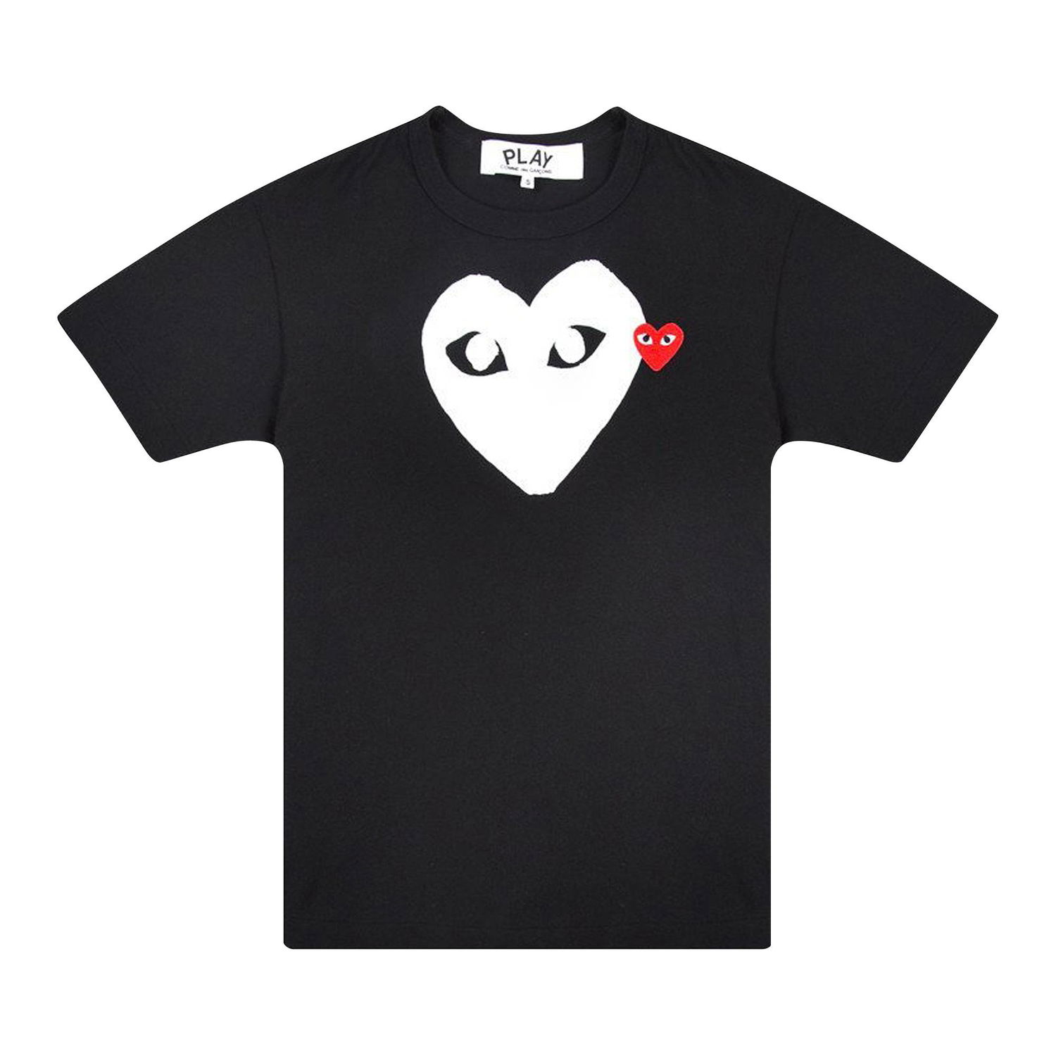 Тениска Comme des Garçons PLAY Emblem Heart T-Shirt Черно | AZ T116 051 1, 1