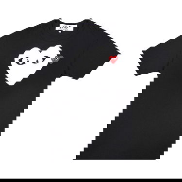 Тениска Comme des Garçons PLAY Emblem Heart T-Shirt Черно | AZ T116 051 1, 1