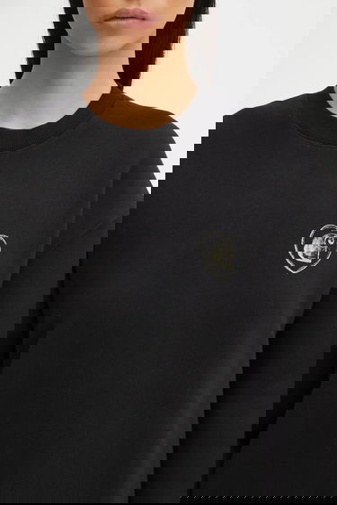 Суитчър Carhartt WIP Hearts Of Hartts Cotton Sweatshirt with Print Черно | I035511.89XX, 3