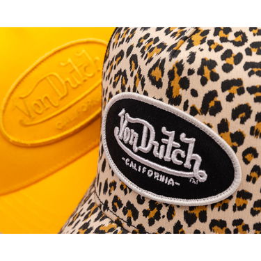 Шапка с козирка Von Dutch Von Dutch Trucker Cali Patch Hat Бежово | VD/0/CAS2/LEO/BE, 5