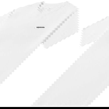 Тениска Patagonia P-6 Mission Regenerative Tee Бяло | 37529-WHI, 1