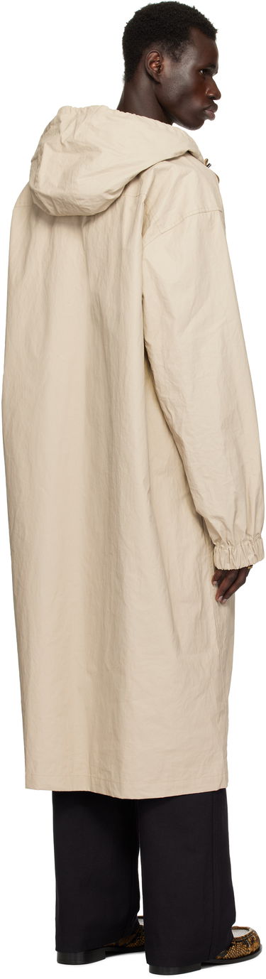 Дъждобран Dries Van Noten Dries Van Noten Half-Zip Hooded Coat Бежово | 251-020508-1285, 2