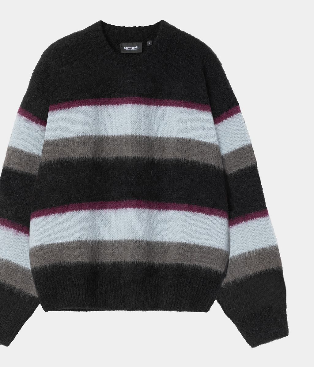 Пуловер Carhartt WIP Women's Carhartt WIP Merlin Sundling Stripe Sweater Многоцветен | I035385_8, 0