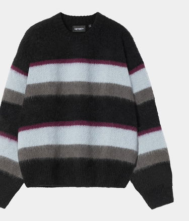 Пуловер Carhartt WIP Women's Carhartt WIP Merlin Sundling Stripe Sweater Многоцветен | I035385_8, 0