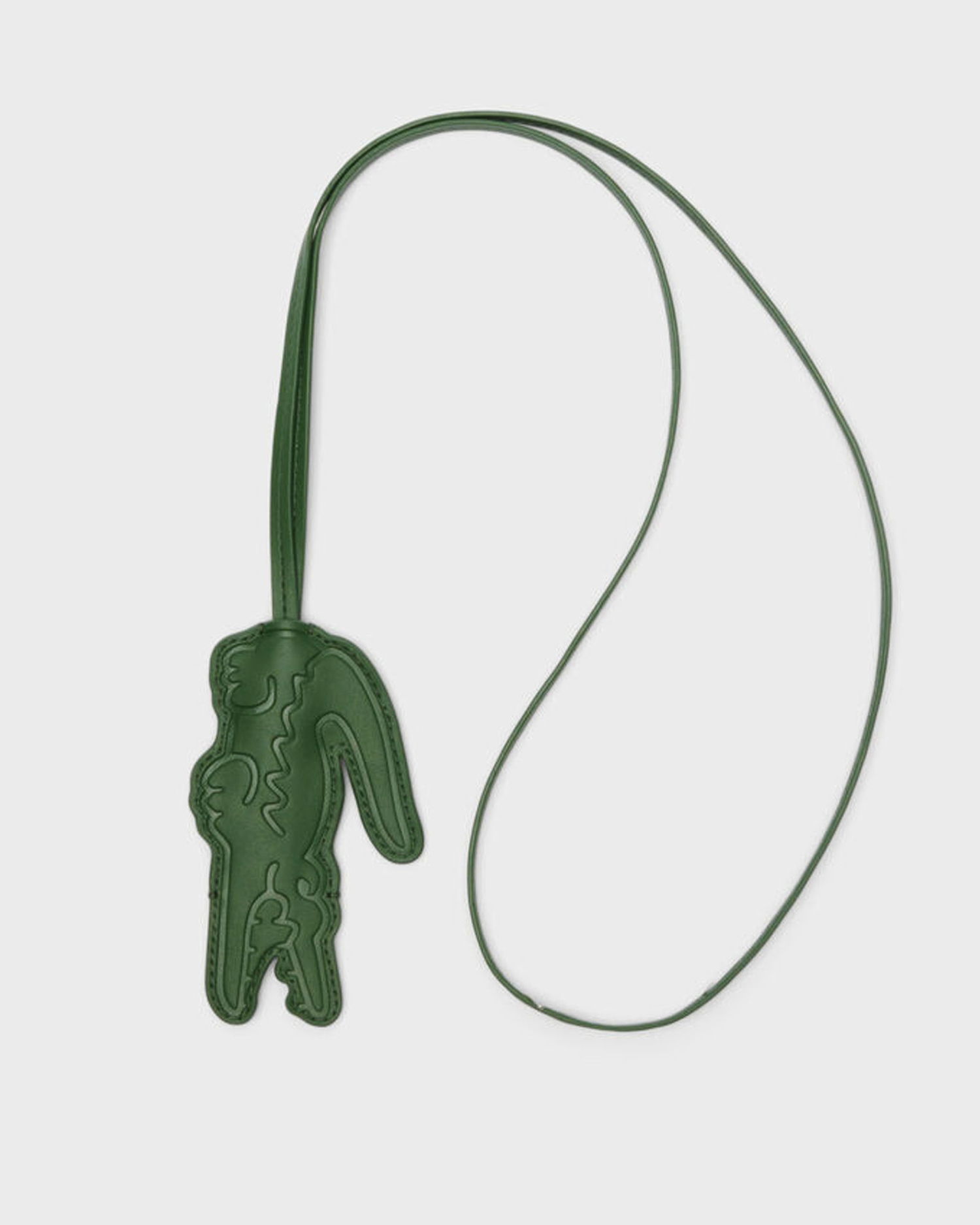 Ключодържатели Lacoste Crocodile Leather Key Holder Зелено | NU5136HN-B01, 1