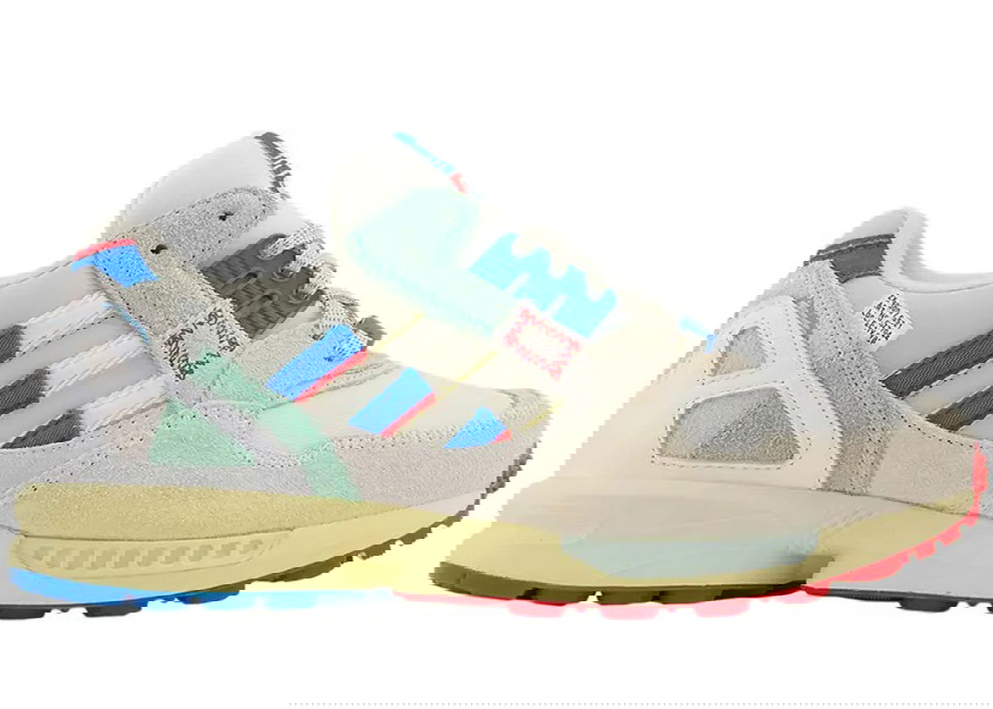Кецове и обувки adidas Originals ZX 9000 Offspring London To LA Pack White Бежово | GZ7044, 0