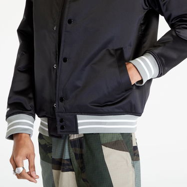 Яке бомбър Mitchell & Ness Heavyweight Satin Jacket Черно | OJBF3413-ORAYYPPPBLCK, 2