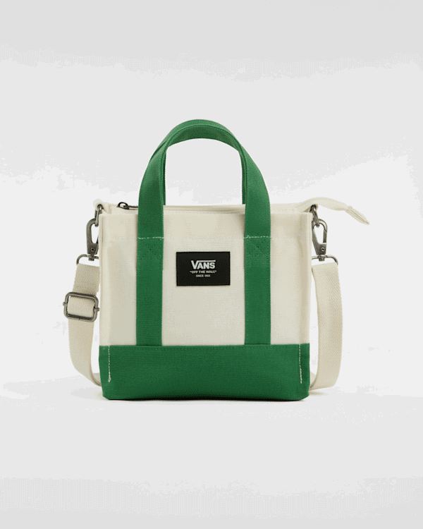 Голяма пазарска чанта Vans Lil Pergs Tote Bag Зелено | VN000HRWGOC, 0