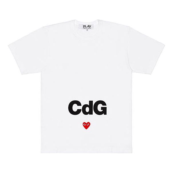 Тениска Comme des Garçons Crossover Logo T-Shirt Бяло | AE-T102-051-1