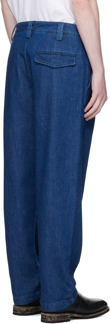 Дънки A.P.C. A.P.C. Renato Pleated Denim Trousers Синьо | COHAL-H08428, 2