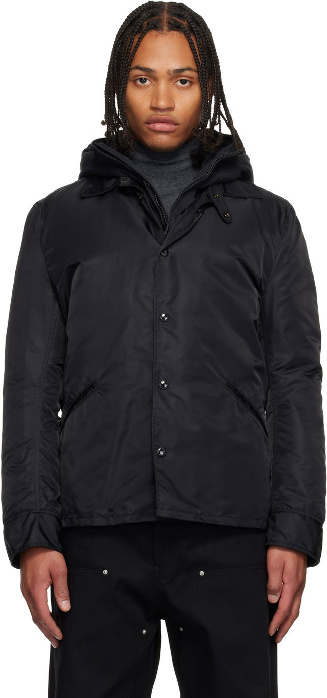 Junya Watanabe C.P. Company Edition Button-Front Hooded Down Jacket