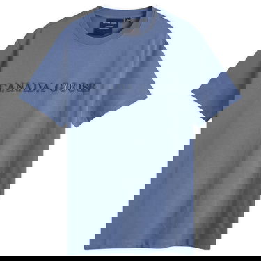 Тениска Canada Goose Embroidered Wordmark Emersen T-Shirt Синьо | 1420M2-222, 1