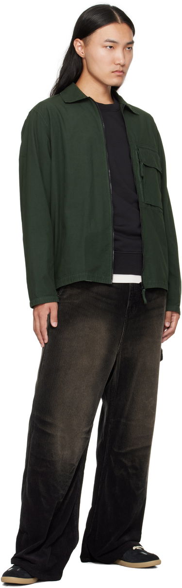 Яке Stone Island Canvas Weave Cotton Jacket Зелено | K2S15 1200004 S0179, 4