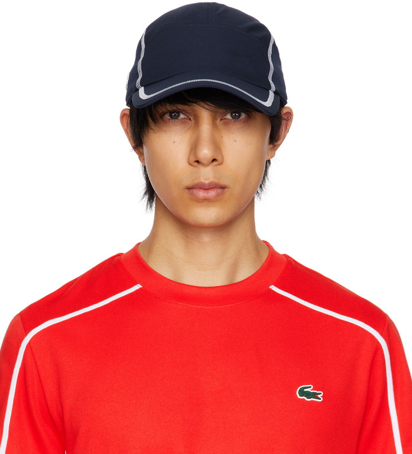 Шапка с козирка Lacoste Navy Tennis Cap Тъмно синьо | RK7574_423