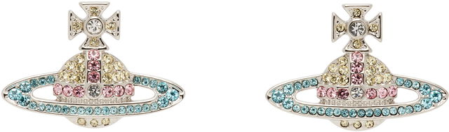 Kika Stud Earrings with Crystals