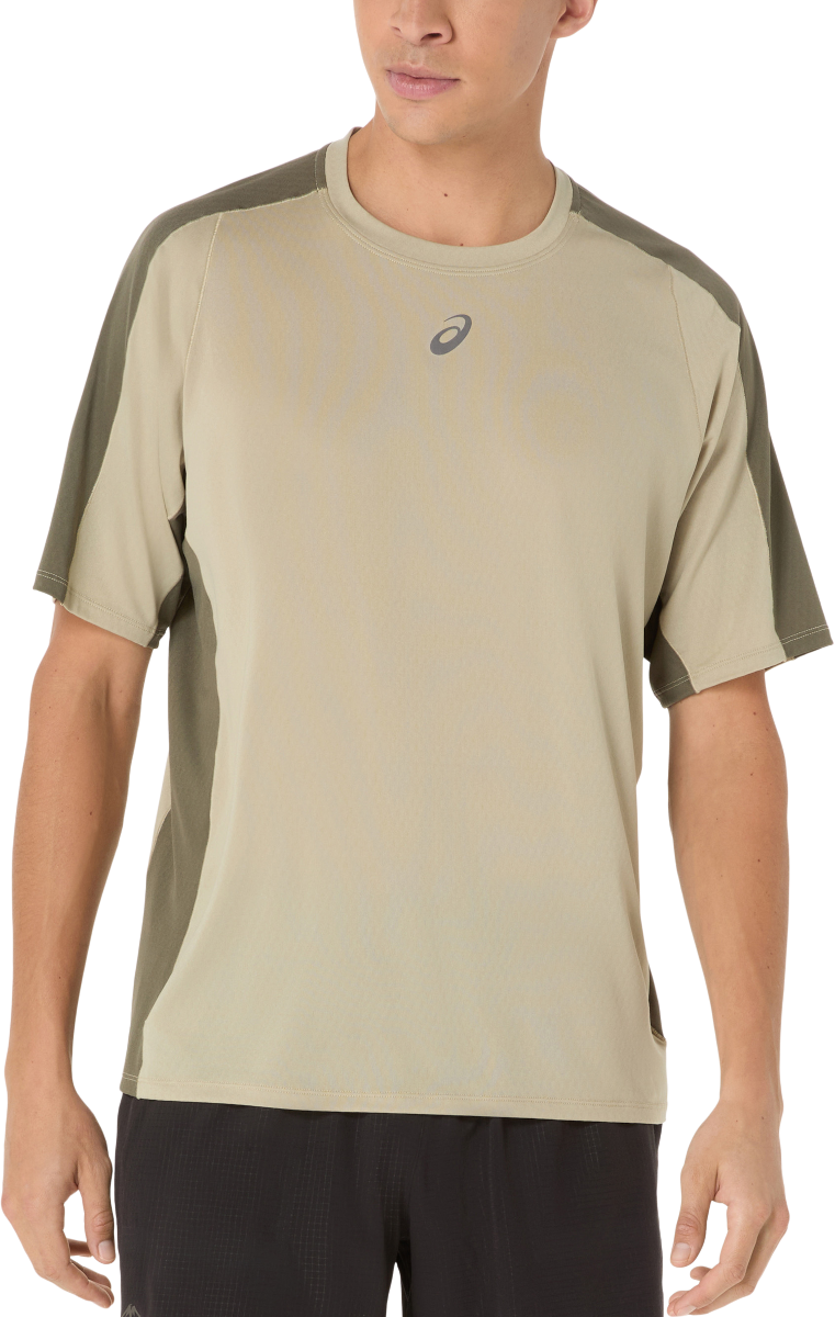 Тениска Asics Fujitrail Elite Short Sleeve T-Shirt Бежово | 2011d264-300, 0
