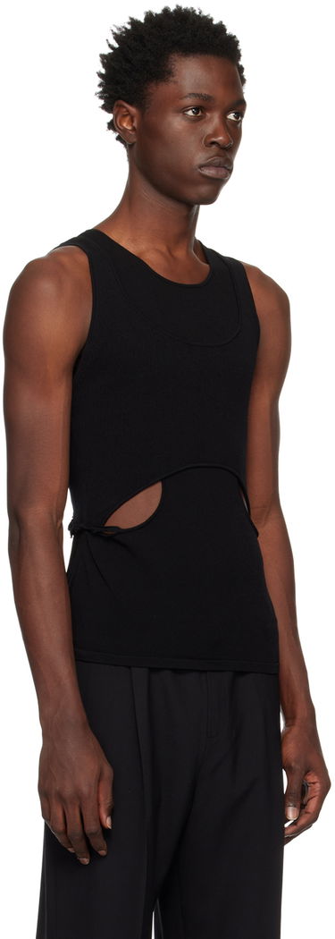 Потник Dion Lee Interlink Cutout Tank Top Черно | C7155R23, 1