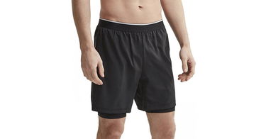 Къси панталони Craft Craft Charge 2-in-1 Shorts Черно | 1907037-999000, 1