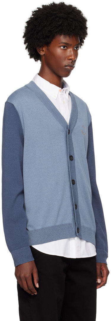 Пуловер Paul Smith PS Paul Smith Happy Cardigan Синьо | M2R-957Y-N22149-46, 1