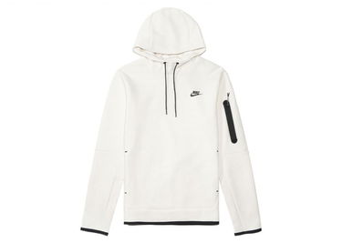 Суитчър Nike Sportswear Tech Fleece Hoodie Off White/Cream/Phantom Black Бяло | DD5174-030, 0