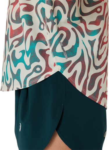 Тениска Asics Road All Over Print Short Sleeve Running T-Shirt Многоцветен | 2012d225-200, 2