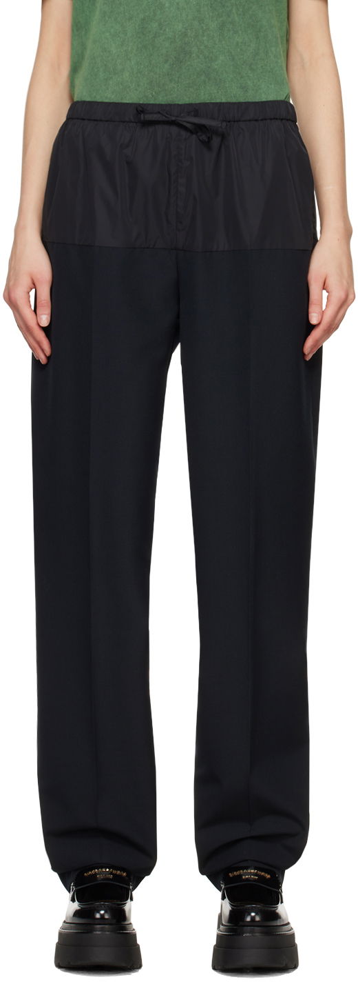 Панталони Alexander Wang Articulated Trousers Черно | 1WC1244680