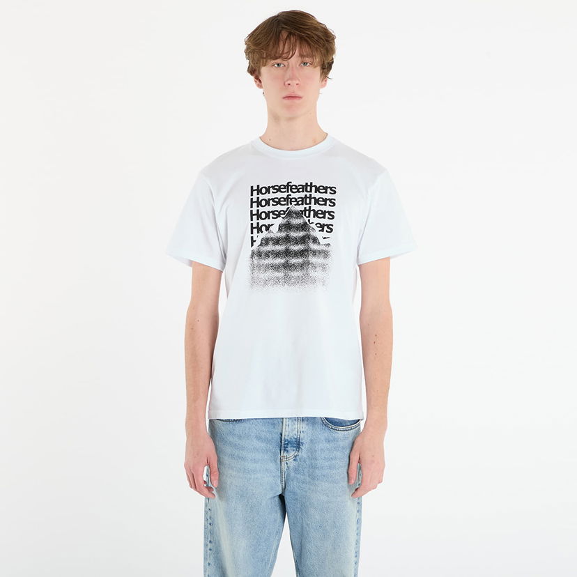 Тениска Horsefeathers T-Shirt Focus Бяло | SM1390C