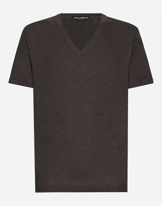 Heathered V-neck T-shirt
