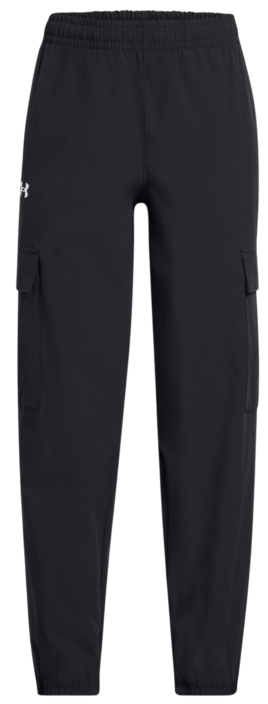 Rival Woven Cargo Pants with Elastic Waist and Cuffs