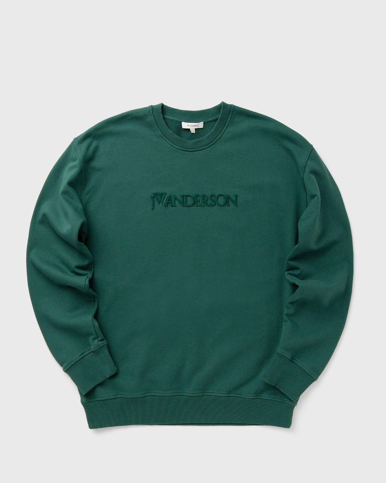 Суитчър JW Anderson JW Anderson Logo Sweatshirt Зелено | JW0215-PG1632-591, 0