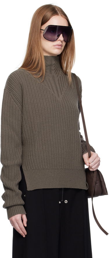 Пуловер Rick Owens Rick Owens Concordians Fisherman Turtleneck Кафяво | RP02E4648 KWV, 1