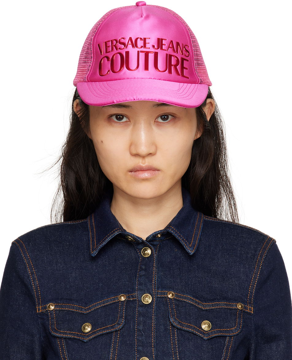 Шапка с козирка Versace Jeans Couture Logo Cap Розово | E75VAZK13_EZS799, 0