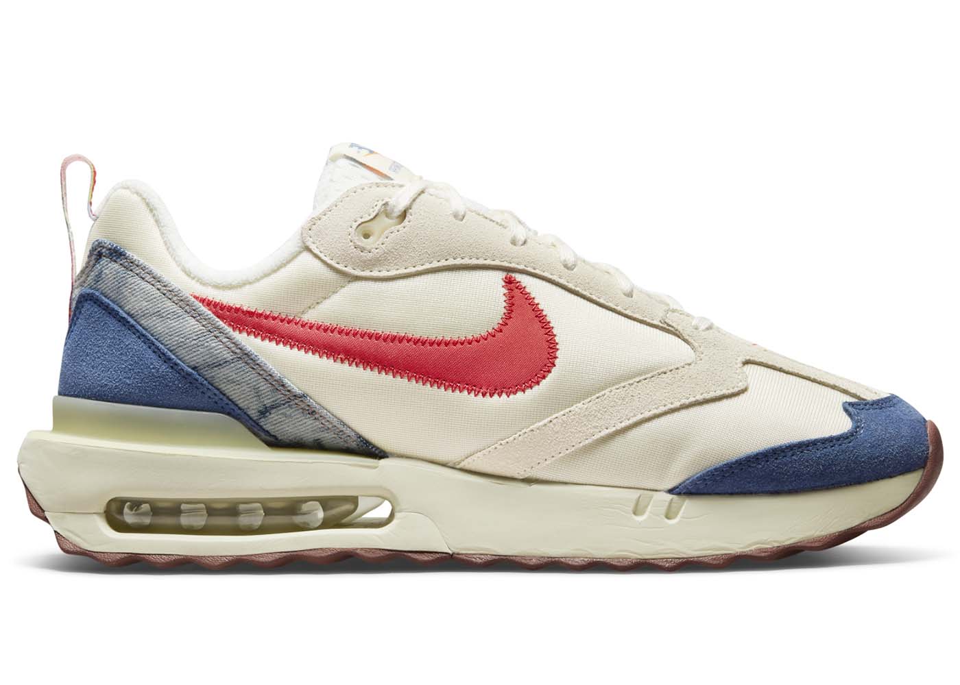 Кецове и обувки Nike Air Max Dawn Coconut Milk Red Navy Бежово | DV1487-162, 0