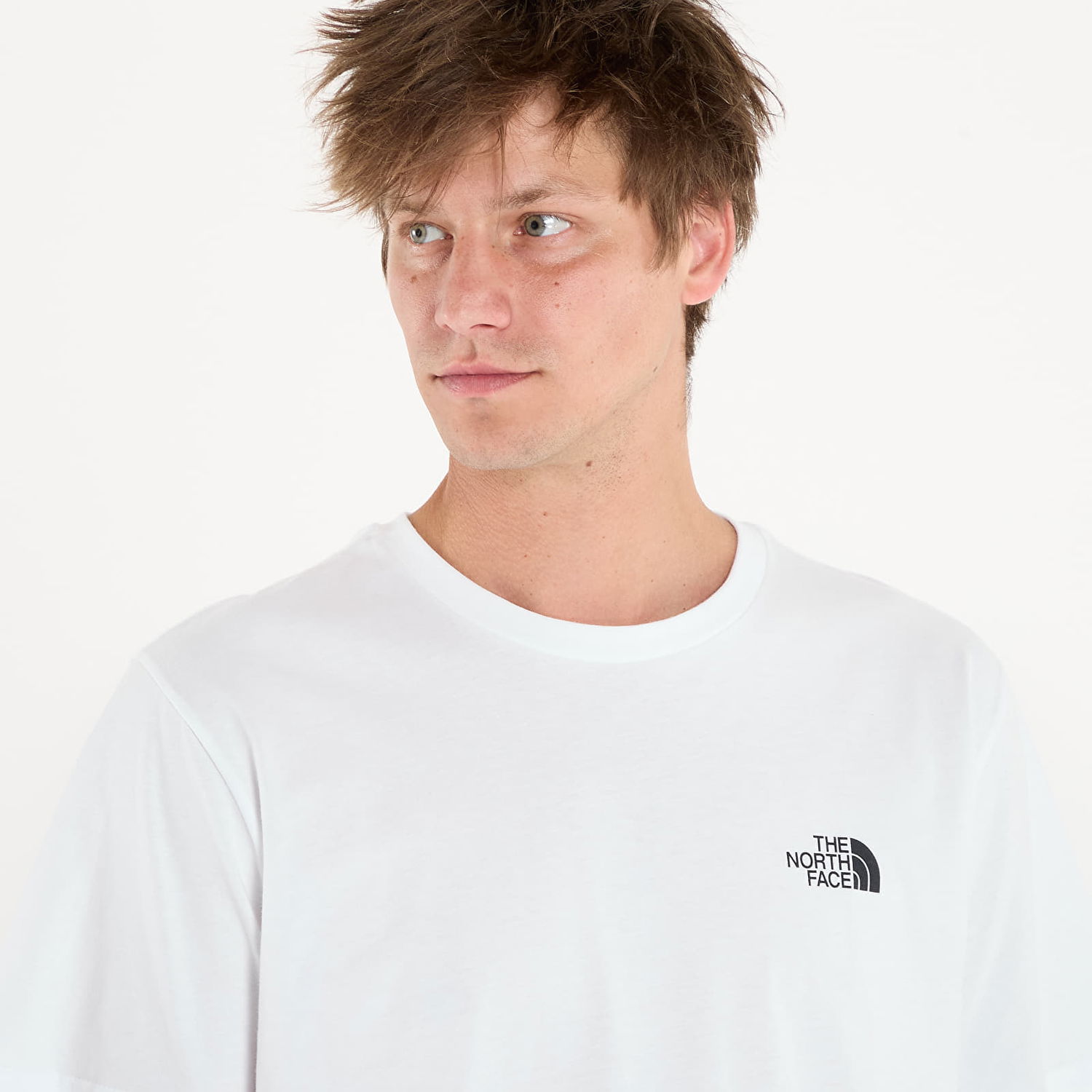 Тениска The North Face Men's Vertical Logo Short Sleeve T-Shirt Бяло | NF0A8EE7FN41, 1