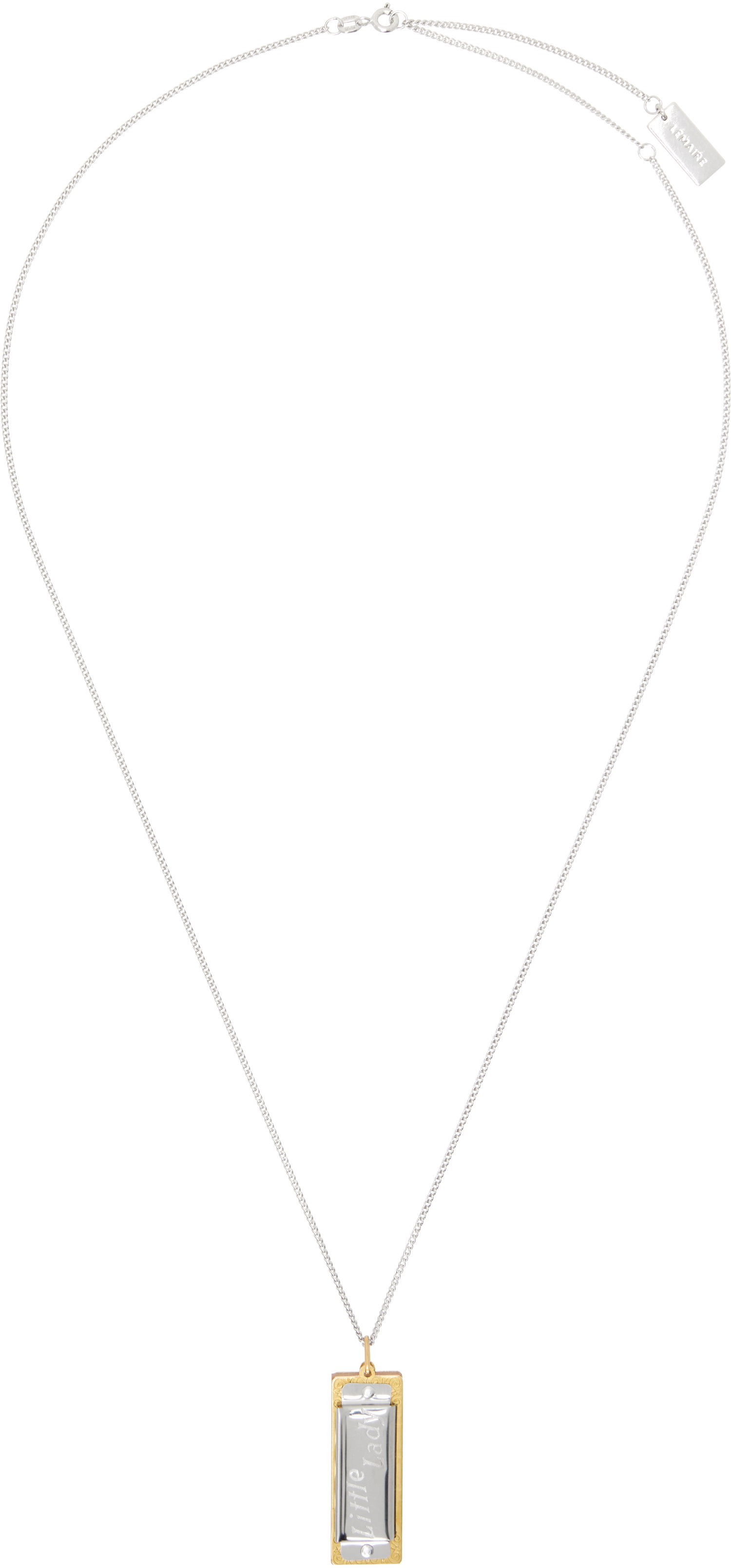 Колие LEMAIRE LEMAIRE HOHNER Edition Harmonica Pendant Necklace Металик | JW0034 LO0042, 0