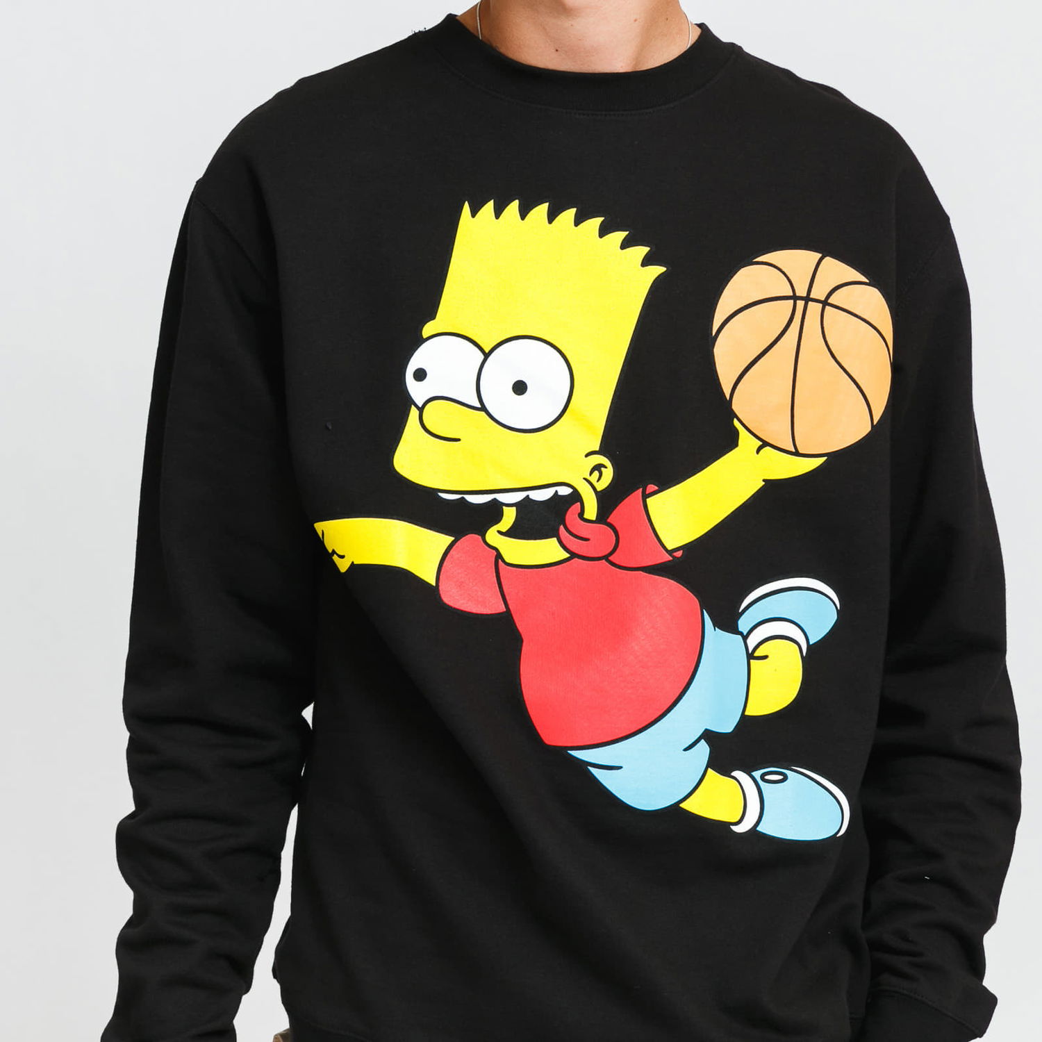 Суитчър MARKET The Simpsons Air Bart Crewneck Черно | CTM1960082 / 0001, 1